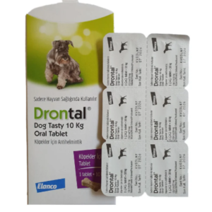 Elanco (Bayer) Drontal 10 Kg Köpekler için (6 adet ) SKT2027