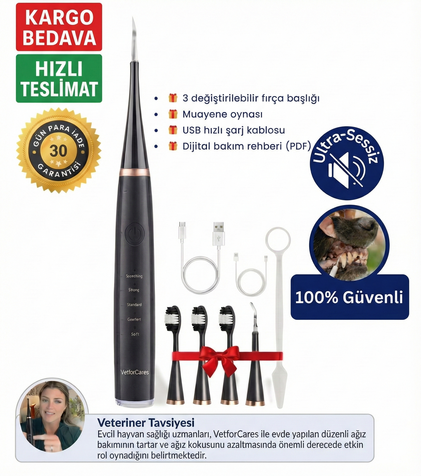 VetforCares Dental PRO - Yılbaşına Özel Aralık Ayı Boyunca 50% İNDİRİM